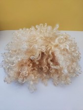 Blonde platinum afro for sale  PONTYPOOL