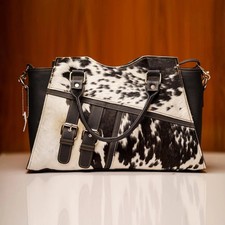 Bolsa de mão feminina couro bovino real em couro bolsa tote feita à mão bolsa ocidental comprar usado  Enviando para Brazil