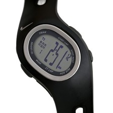 Nike Triax relógio de corrida digital pulseira de borracha preta 27 voltas memória 50M WR comprar usado  Enviando para Brazil