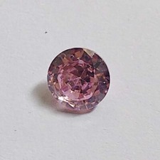 Diamantes de zircão rosa formato redondo natural certificado 7,0 quilates pedra preciosa VVS AE-960 comprar usado  Enviando para Brazil