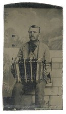 Antique accordion musician for sale  Allendale