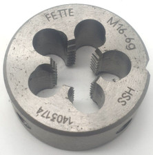 Fette schneideisen m16 gebraucht kaufen  Wuppertal