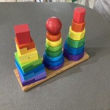Stacking shape toy for sale  COLWYN BAY