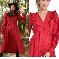 Vestido maternidade Hatch The Mae manga longa bordado tamanho 0 = XS comprar usado Vestido maternidade Hatch The Mae manga longa bordado tamanho 0 = XS comprar usado  Enviando para Brazil