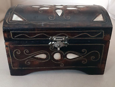 Mahogany wooden box for sale  WIRRAL