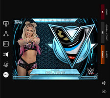 Usado, Relíquia Digital Topps WWE Slam VITALITY Platinum Chrome - ALEXA BLISS comprar usado  Enviando para Brazil