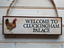 Chicken sign cluckingham for sale  WISBECH