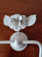 Metal white rose for sale  WEST BROMWICH