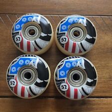 Rodas Spitfire Vintage - 52mm Com Rolamentos Lunáticos Rápidos - Achado Raro! comprar usado  Enviando para Brazil