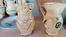 Coppia brocche terracotta usato  Margherita di Savoia