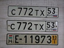 Nummernschilder autoschilder k gebraucht kaufen  Menden (Sauerland)