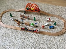 Wooden train track for sale  LEIGHTON BUZZARD