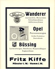 Fahrzeugfabrik kiffe münster gebraucht kaufen  Waldburg
