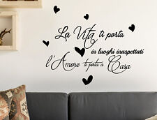 Wall stickers frasi usato  San Pancrazio Salentino