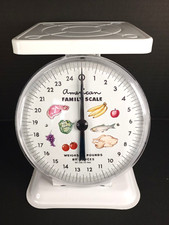 Balança de bancada de cozinha vintage AMERICAN FAMILY SCALE - 25 libras comprar usado  Enviando para Brazil