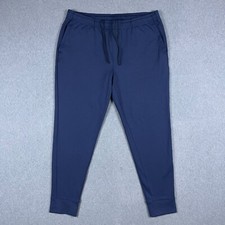 Rhone Spar Tactel Jogger Masculino XL Azul Marinho Elástico Desempenho Cônico comprar usado  Enviando para Brazil