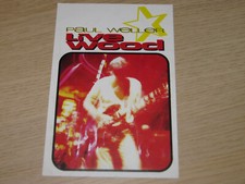 Paul weller live for sale  STOWMARKET