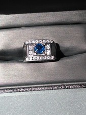 18kt natural blue for sale  Taunton