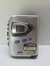 Cinta de casete portátil Sony Walkman WM-FX290 FM/AM banda meteorológica sintonizador de TV funciona segunda mano  Embacar hacia Mexico