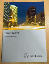 mercedes service book for sale  BLACKBURN