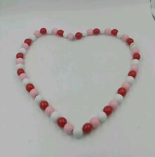 Wooden bead heart for sale  Klamath Falls
