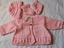 Hand knitted baby for sale  Shipping to Ireland