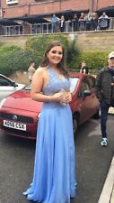 Blue designer prom for sale  MANCHESTER