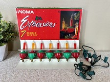 Conjunto de luzes de Natal vintage Noma Expressions funcionando!, usado comprar usado  Enviando para Brazil