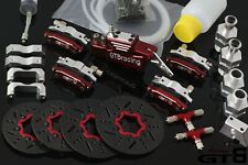 HPI Baja 5B Rádio Controle 1/5 Metal quatro 4 Rodas Fibra De Carbono Hidráulico Sistema Freio Disco comprar usado  Enviando para Brazil