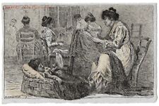 Cartolina litografica 1901 usato  Venezia