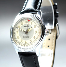 [Perto de ESTADO PERFEITO] ORIS Big Crown 302-7285B ponteiro data prata relógio masculino corda manual comprar usado  Enviando para Brazil