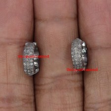 Natural Diamond Studs bali 925Sterling Handmade Silver Gift Item Studs Earrings comprar usado Natural Diamond Studs bali 925Sterling Handmade Silver Gift Item Studs Earrings comprar usado  Enviando para Brazil