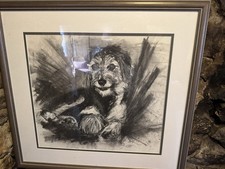 Original framed charcoal for sale  STROUD