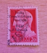 Francobollo timbrato italia usato  Zoagli