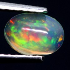 Usado, 0,46 ct. Opala rara grau superior multi flash arco-íris melhor padrão 3D fogo! Etíope comprar usado  Enviando para Brazil