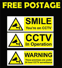 Cctv signage foamex for sale  BALLYCLARE