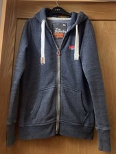 Superdry hoodie blue for sale  ROCHDALE