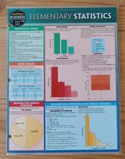 Quickstudy elementary statisti for sale  Merced