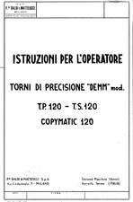 Tornio demm tp120 usato  Bergamo