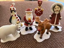 Christmas figure decorations for sale  BARRY