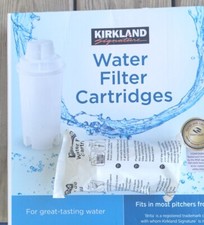 Brita cartucho de filtro de água jarros refil 40 galões Kirkland Signature lote 2 comprar usado  Enviando para Brazil
