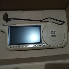 Par de tela 7" carro Sunvisor bege embutido DVD player MUITO RARO retrô comprar usado  Enviando para Brazil