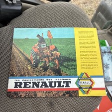 Prospectus tracteur renault d'occasion  Buchy