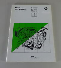 Material de treinamento seminário BMW M47 D20 motor diesel 320d E46 de 10/1997 comprar usado  Enviando para Brazil