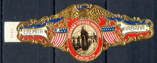 OLD CIGAR BAND "ERMITA HABANA, AGUILA " of " HAVANA TOBACCO MANUFACTORY" comprar usado  Enviando para Brazil