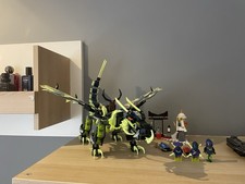 Używany, Lego Ninjago 70736 Attack of the Morro Dragon, without kai, jay, lloyd, box na sprzedaż  PL