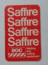 Vintage saffire boc for sale  RUNCORN