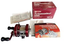 Carretel de pesca Garcia Abu Ambassadeur 5000 vermelho fundição excelente forma veja fotos comprar usado  Enviando para Brazil