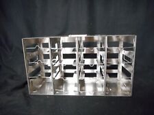 Usado, Rack freezer NALGENE aço inoxidável 4x4 matriz horizontal CryoBox 16 posições comprar usado  Enviando para Brazil