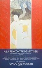 Matisse affiche lithographie d'occasion  France